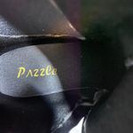 Pazzle Chain Accent Ankle Boots Women's Black Block Heel Square Toe Sz 7.5 NWOT Photo 4