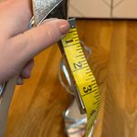 Badgley Mischka Jewel Badgley Mishka Galen Women’s 8 Silver Glitter Strappy High Heel Sandal Photo 8