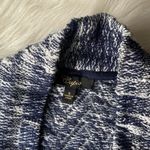 cupio  Open Jacket Sweater Blue & White Size Small Photo 1