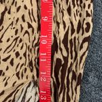 Missguided petite animal print maxi skirt side slits size 4 Photo 6