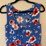 Tommy Hilfiger Floral Romper sz 4 summer flowers casual fair America 4th of July Photo 2