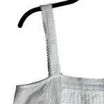 ZARA Cami Tank Top Lace Trim Ruffle Hem White Cottagecore Boho Romantic Size M Photo 2