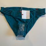 Red Carter NWT  Swim Reversible Bikini Bottoms Size XS/4 Dark Aqua Green Photo 6