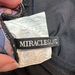 MiracleSuit  Gem Underwire Wine One Piece One Shoulder Slimming Swimsuit Size 12 Photo 9