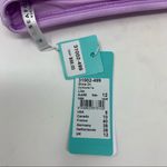 Seafolly Shine On Gathered Retro Bikini Bottom Brief Size 10 Eden Blue NWT Photo 3