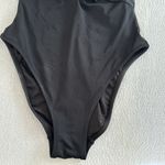 Robin Piccone Ava Plunge Underwire One-Piece swimsuit, Black, Size 6, $178 Photo 3