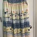 NWT Vintage Marisa Classics 90s maxi dress garden print size extra large Blue Photo 0
