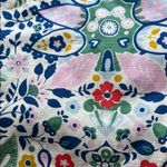 Boden Multicolor Floral Pencil Skirt 12 Long White Photo 3