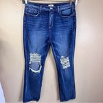 L'Agence L’Agence Rockie High Rise Straight Leg‎ Womens Distressed Jean Size 33  Casual Photo 2
