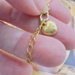 Vintage Yoni Z Vintage Crystal Flower Necklace Gold Photo 3