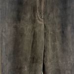St. John Collection  brown suede pants sz 2 Photo 6