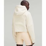Lululemon Scuba Oversized Half Zip Sherpa Fleece Hoodie White Opal Sweatshirt Photo 1
