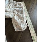 Cleobella  Sadie Mini Dress Women Small Peach Floral Ruffle 100% Cotton Photo 12