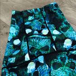 CVG Constantly Varied Gear High Rise Side Pocket Training Shorts Skull Print M Blue Size M Photo 3
