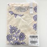 J.Crew NWT Broken-in Jersey T-shirt Blooming Lilac Block Print Photo 4