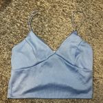Timing  Sky Blue Spaghetti Strap Top Photo 0