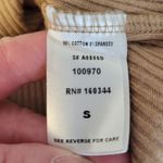 Ribbed Knit Bodycon Mini Dress‎ Summer Party Vacation Resort Cruise Strappy Sz S Tan Photo 4