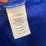 Talbots Petites Royal Blue Polar Fleece Zipper Jacket Long Sleeve EUC XLP Photo 6