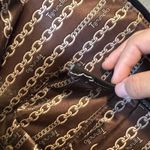 Vintage Tignanello Handbag‎ Black Genuine Leather Purse Tote Photo 12