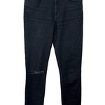 Reformation  High & Skinny Jeans Faded Black Women’s Size 25 Destroyed Denim Photo 0