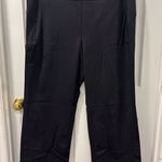 Duluth Trading Company Duluth Trading Co Women’s Wide Leg Athletic Pants Size XL 31” Length NWOT Black Photo 0