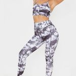 Pretty Little Thing 💖PLT Black Tie Dye Acid High Rise Gym Leggings💖 Photo 0