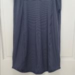 Title Nine  Blue and Gray Striped Performance Mini Dress - Size Medium Photo 9