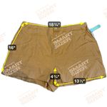 Abound  Linen Blend‎ Shorts High Waist Button Front Casual 2X Photo 6