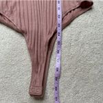 Vince : Neutral Ribbed Bodysuit Photo 7