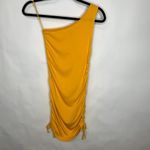 BB Dakota NWT  Ruch Into Love Ribbed Dress Tangerine Medium Photo 5