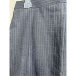 Brooks Brothers 346 women classic skirt grey striped size 10 Gray Photo 2