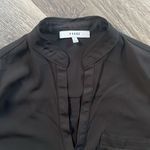 Ro & De  Long sleeve Dressy Shirt  Business Casual Black Top XS Photo 1