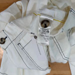 Anthropologie Maeve The Colette Linen Blend Crop Wide-Leg Pants NWT size 27 Photo 6