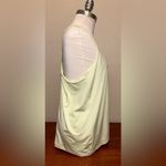 Reebok  Racerback Scoop Neck Tank Top Sleeveless Lime Cream Heather L/G/G NWOT Photo 3