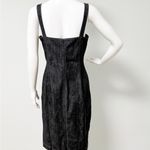 Randolph Duke The Look Black Denim Zip Pleated Corset Dress / Size 14 Western Gray Photo 5