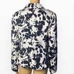 Sandro  black and white floral blazer M Photo 2