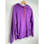 LUKKA LUX Sweater Womens Purple Thumbholes Medium Athletic Running Cycling Overs Photo 1
