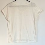 Falls Creek  Women's Off White Boxy Short Sleeve Tee - Medium Photo 3