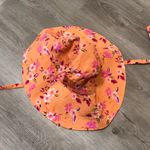 Steve Madden  Tropical Bucket Hat Hibiscus Orange Photo 3