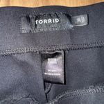 Torrid ‎ Black Cropped Pull On Career Pants Work Trousers 3R Plus Size Photo 3