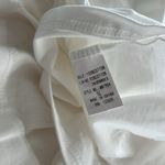 MIOU MUSE White Ruffle Strapless Tube Top Small $79 Photo 5