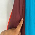 Anthropologie  Eva Franco Flounced Midi Skirt Satin Plaid NWT Size 4 Photo 14