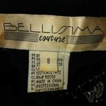 Bellisima Couture 8 Fleur de Leis Beaded Evening Jacket Black Photo 1