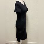 Buffbunny Collection BUFFBUNNY *flawed* Black Fall Freely Fitted Bodycon Dress Size Small Photo 7