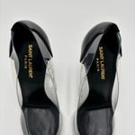 Saint Laurent Opyum 110 YSL High Heel Pump Clear Transparent PVC Black Size 40 Photo 4