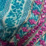 Boho Kaftan style silk dress 🩷🩵💜❤️ Purple Size L Photo 2