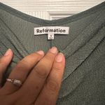 Reformation  Olive Backless Halter Dress Photo 3