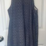 Monteau Blue Printed Shift Dress Photo 2