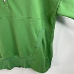 Campfire Cozy Size L Hooded Sweatshirt Henley Casual Loose Kangaroo Pocket Green Size L Photo 4