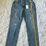 Good American New  Good Classic Skinnyish fit distressed jeans size 0/25 Photo 4